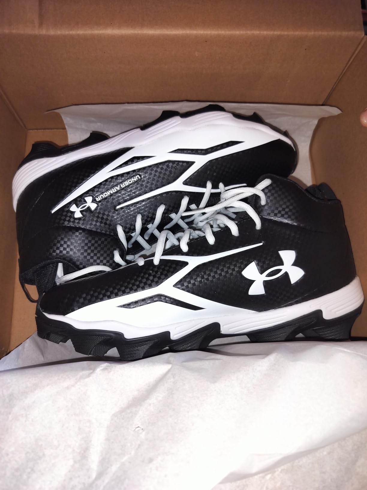 Under Armour Men's Spotlight Hammer Football Cleats customer photo 2