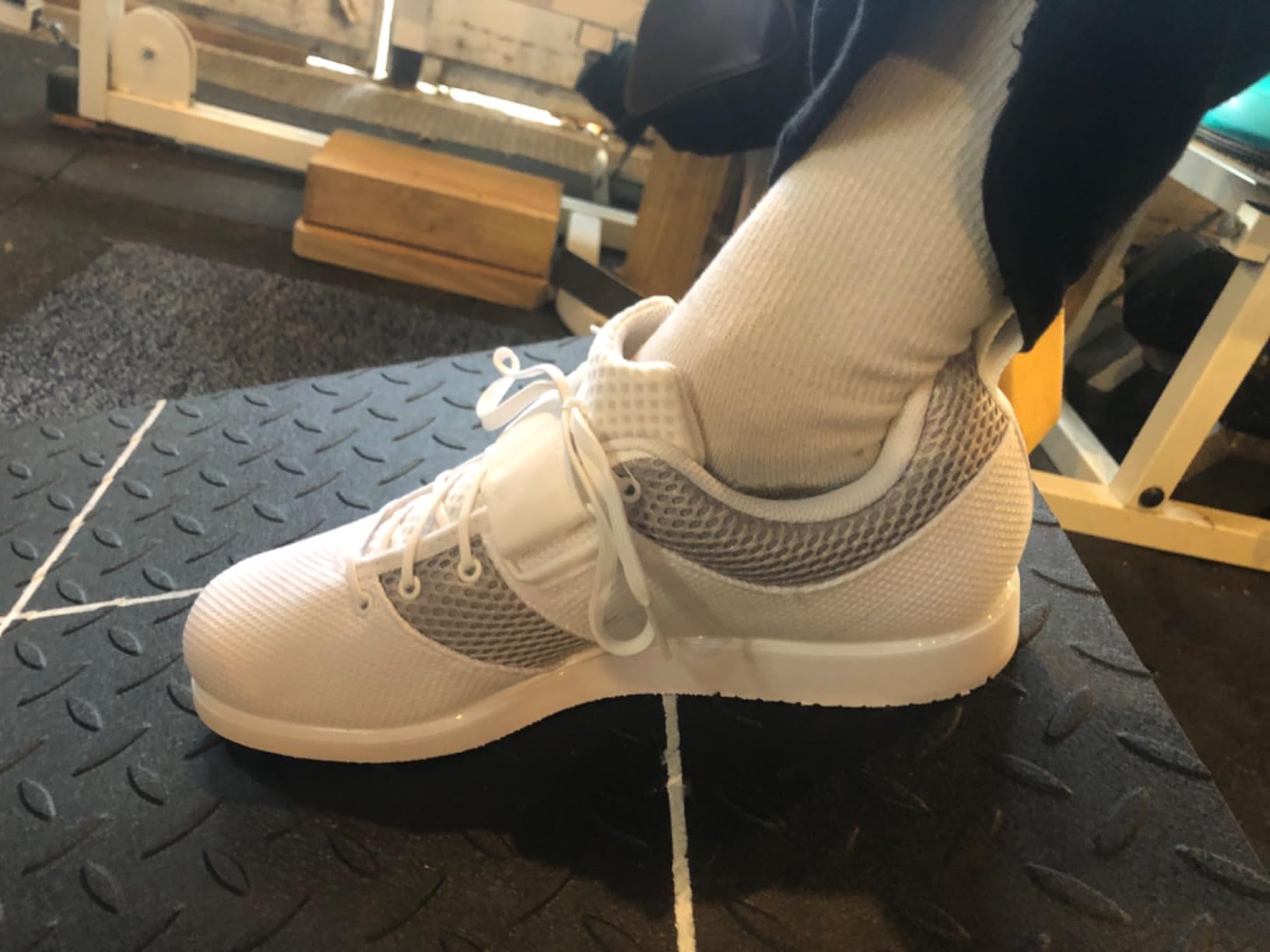 Adidas Unisex Adult Powerlift 5 Weightlifting Shoes customer photo 2