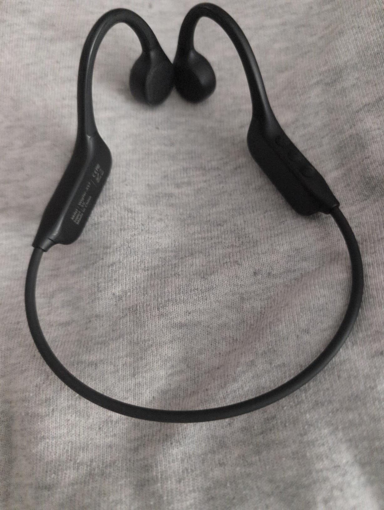 Wigfar Bone Conduction Headphones, Open Ear Headphones Bluetooth 6.0 with Mic, 10H Playtime, Waterproof Sports Headphone Suitable for Running, Cycling, Outdoor Sports customer photo 2