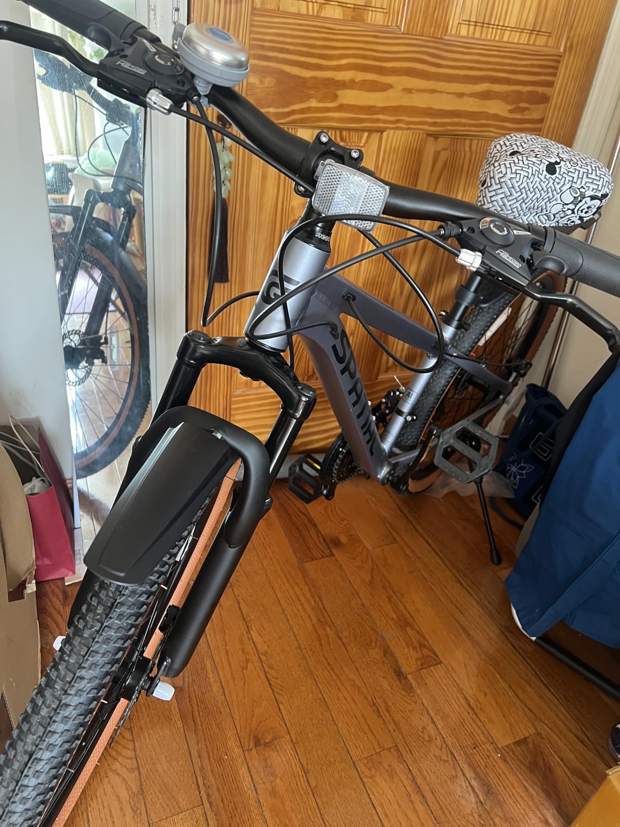 SPATIAL Mountain Bike, 24/26/27.5/29 Inch Outdoor Cycling Bike, 21/8 Speed Lightweight Aluminum Frame | Dual Disc Brakes, Adjustable Ergonomic Seat for Men Women Adult Teens customer photo 2