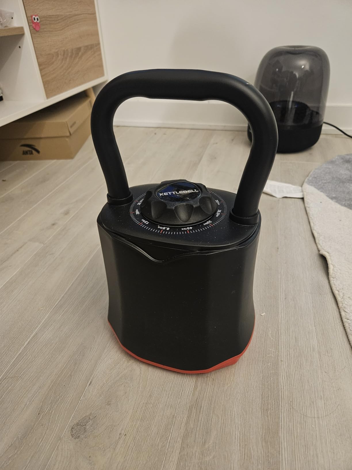 HXD-ERGO Adjustable Kettlebell, 6-in-1 Quick-Switch Kettlebell Sets (6.5-40 LBS) with Two-Way Rotation, Space Saving Kettlebells Adjustable Weight for Full Body Workouts at Home Gym customer photo 1