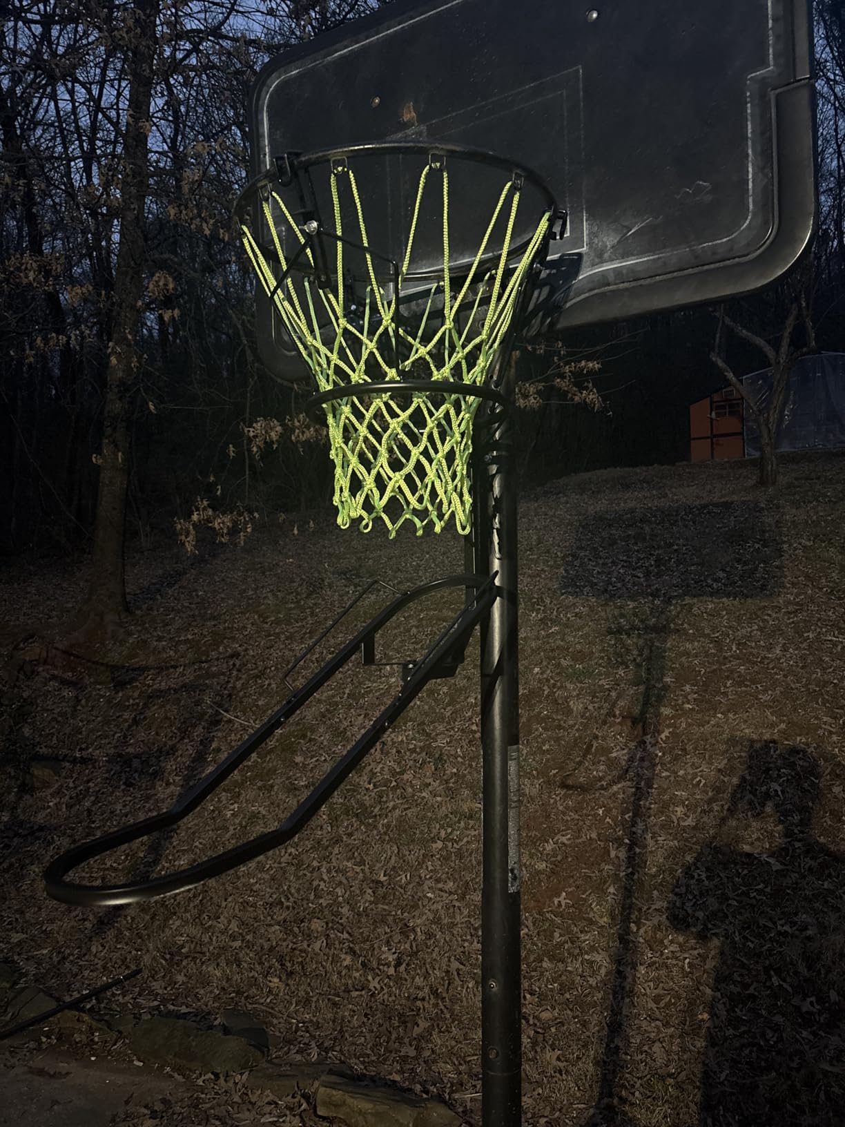 GADFISH Basketball Rebounder, 180° Rotatable Basketball Return Attachment with 3 Stable Large Hooks customer photo 1