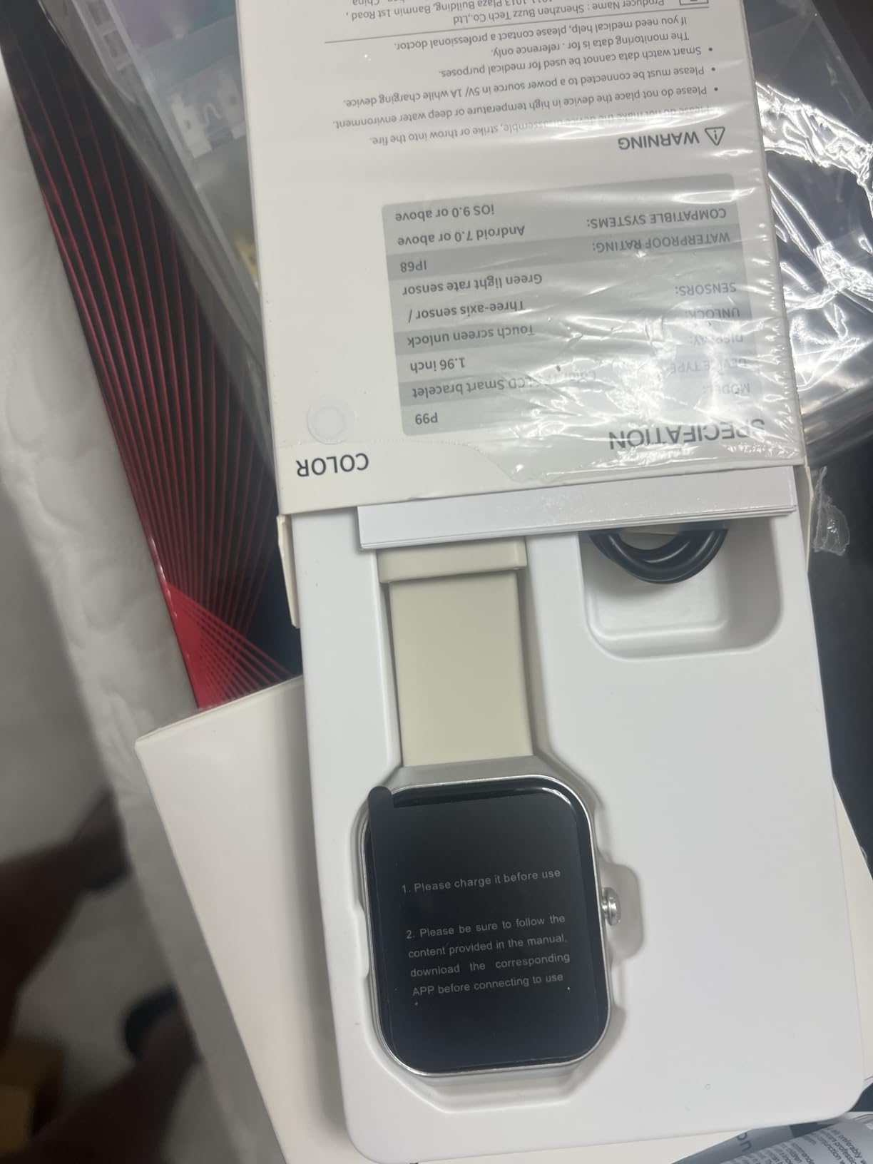 Smart Watch with Alexa Built-in, 1.83