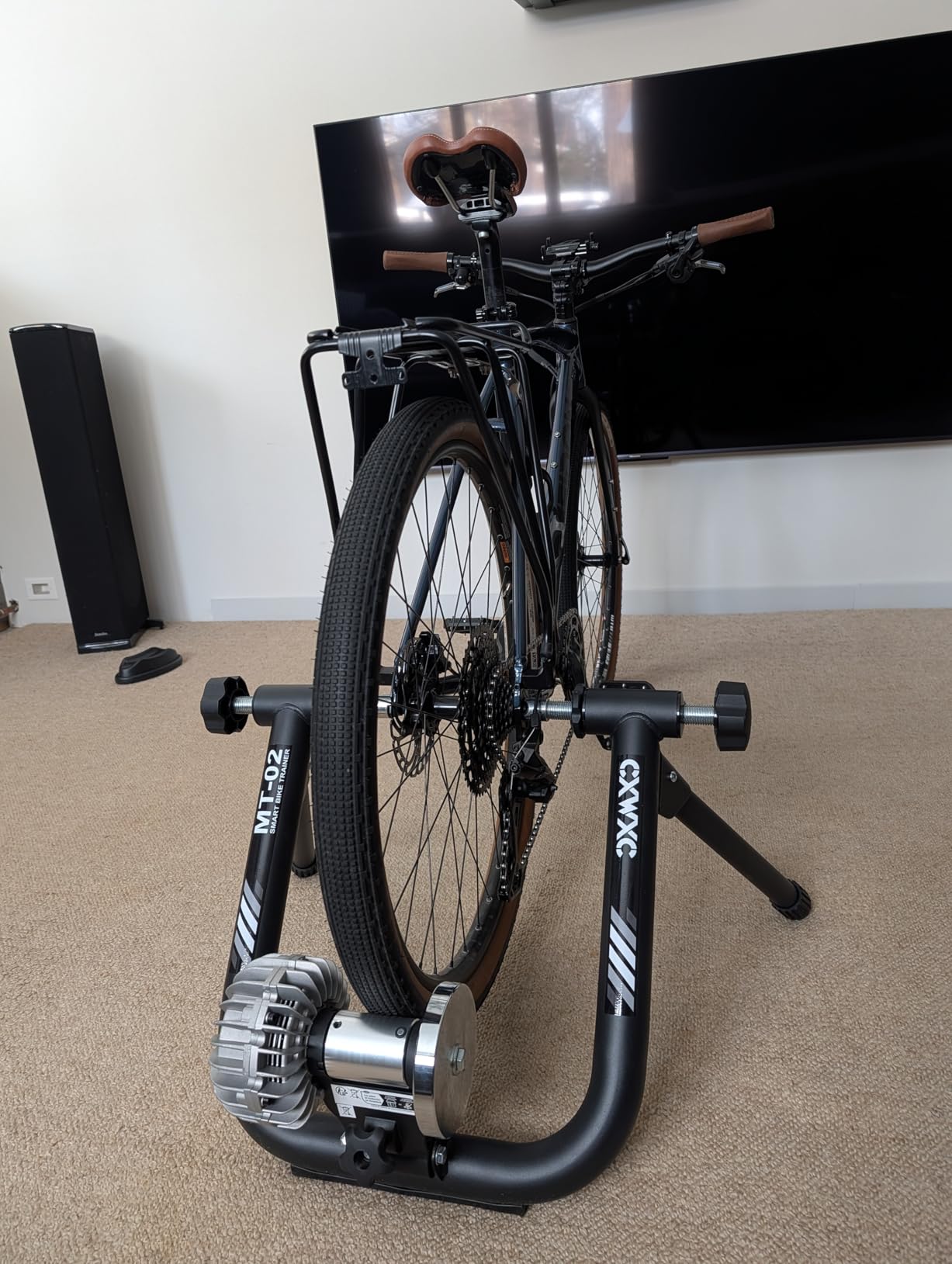 CXWXC Smart Bike Trainer - Fluid Bike Trainer Stand for 26-29