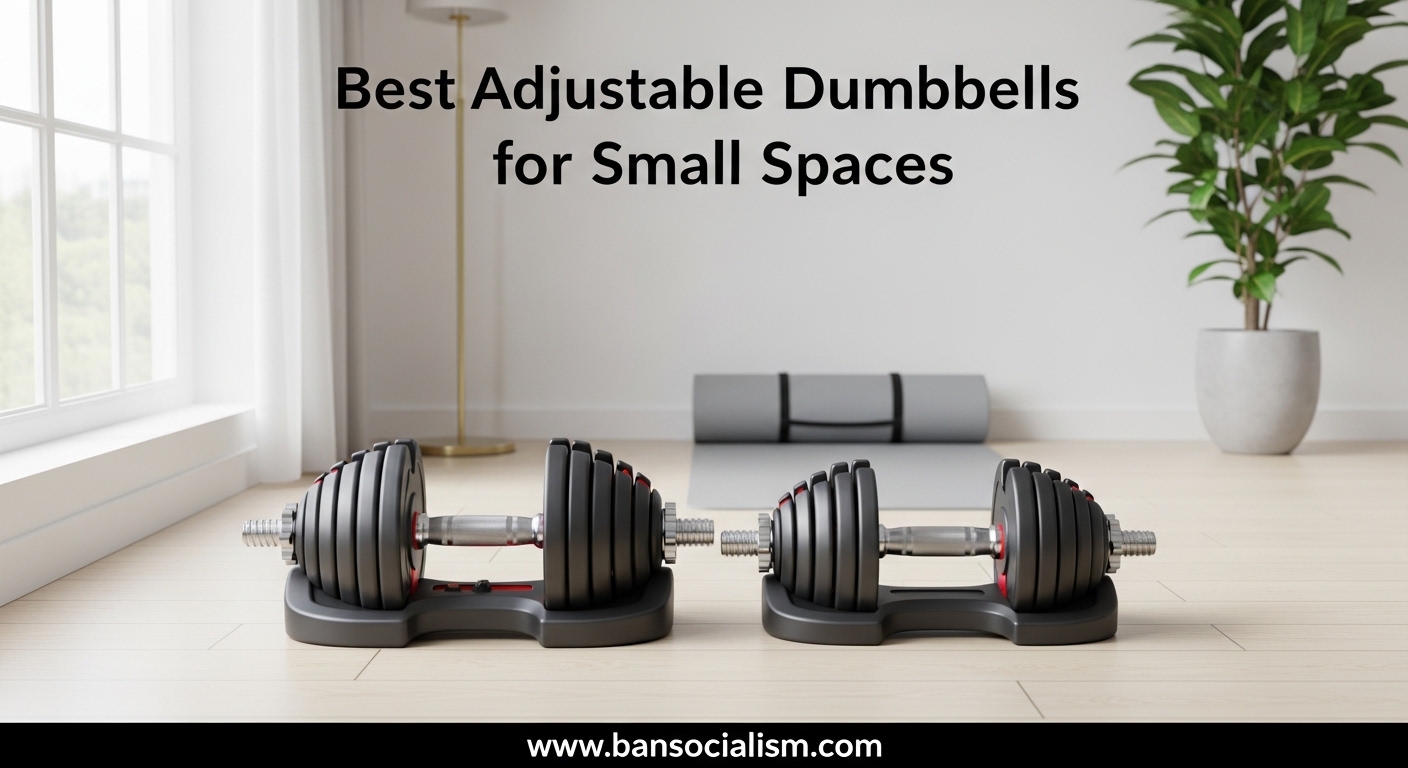 Best Adjustable Dumbbells for Small Spaces