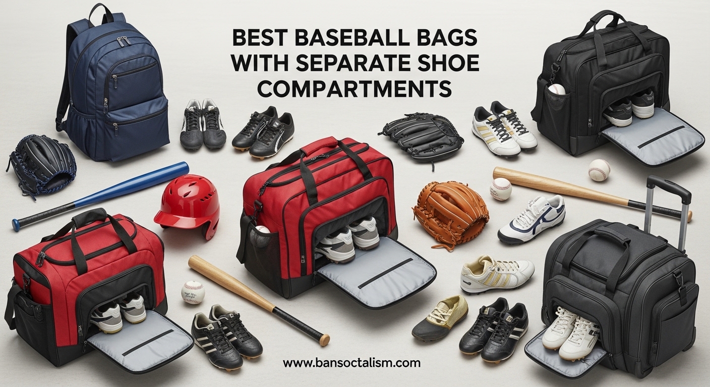 Best Baseball Bags with Separate Shoe Compartments