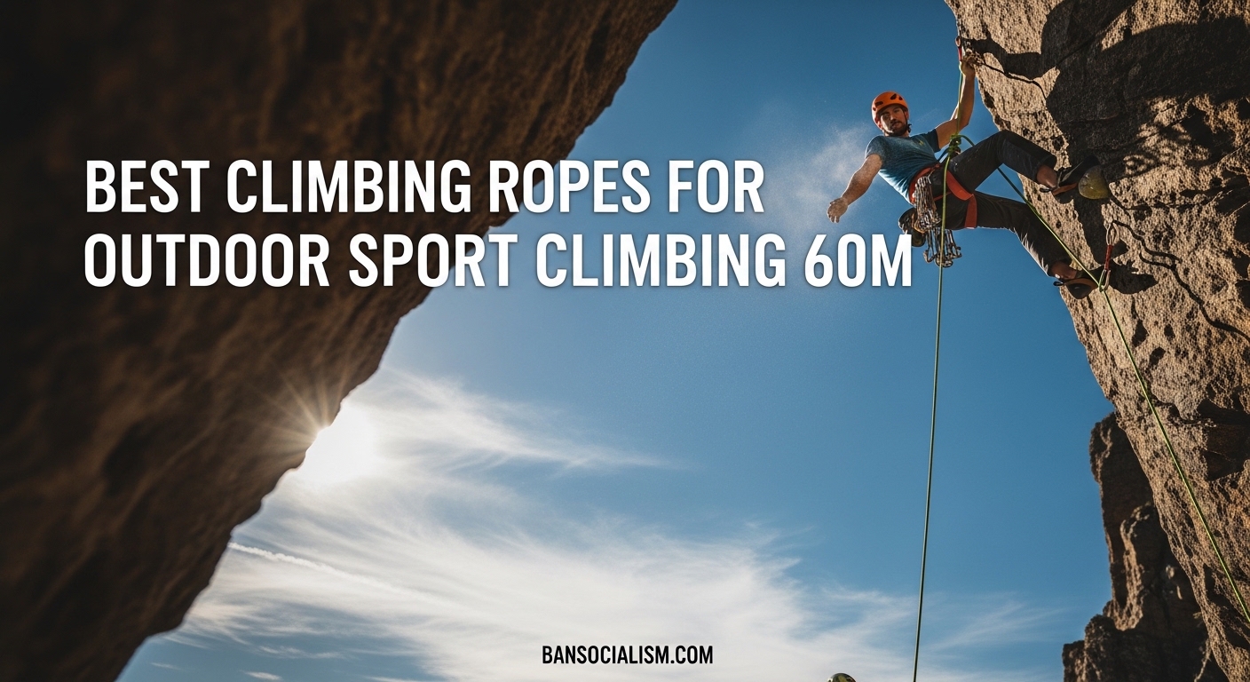 Best Climbing Ropes for Outdoor Sport Climbing 60m