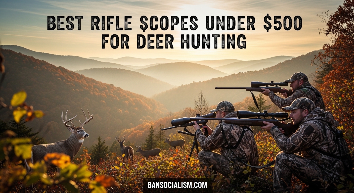 Best Rifle Scopes Under $500 for Deer Hunting