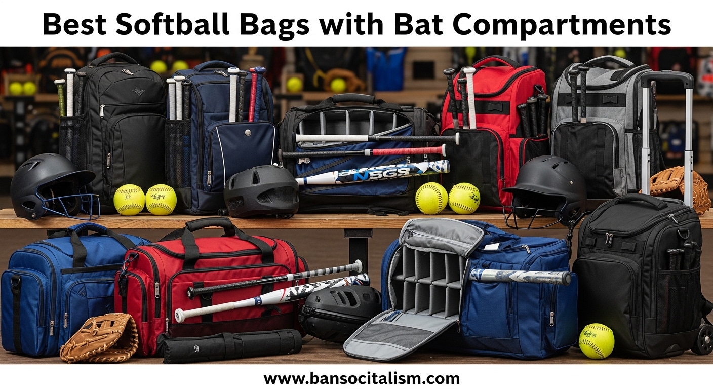 Best Softball Bags with Bat Compartments