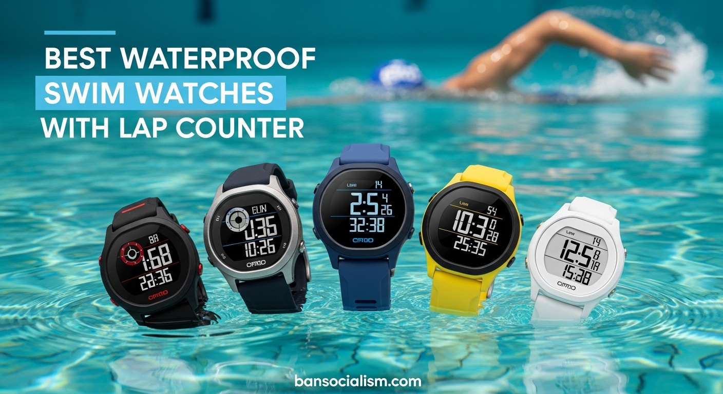 Best Waterproof Swim Watches with Lap Counter