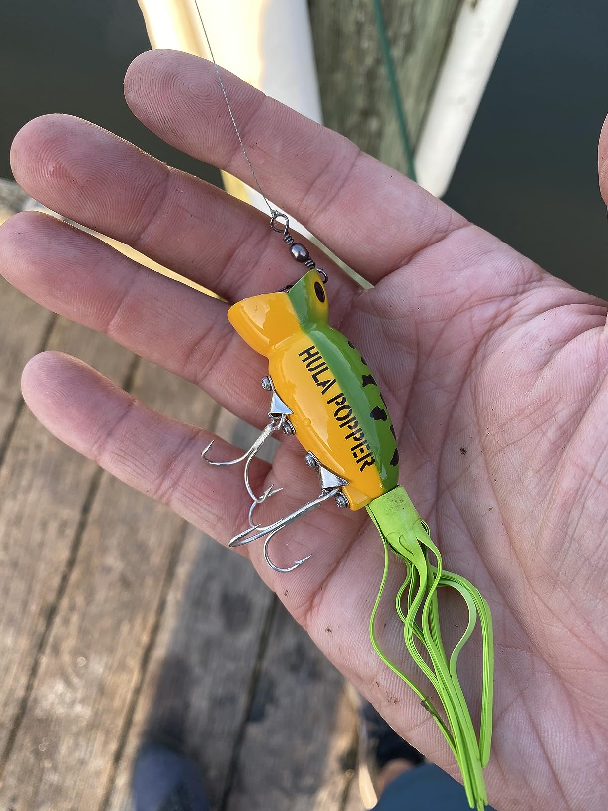 Arbogast Hula Popper Topwater Bass Fishing Lure customer photo 2