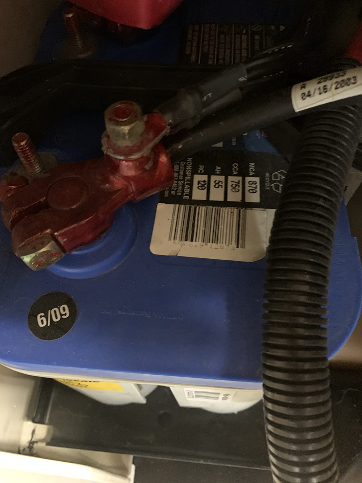 OPTIMA Batteries High Performance 34M BLUETOP Sealed AGM Starting Battery customer photo 1
