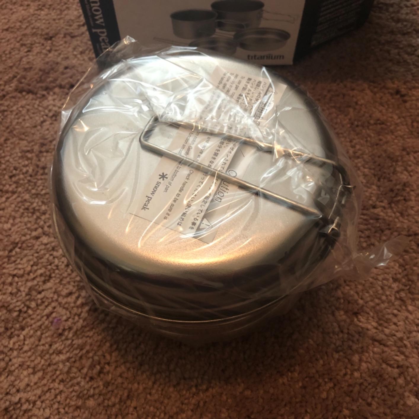 Snow Peak Camping Cookware & Kettle for Backpacking, Hiking & Outdoor Cooking customer photo 1