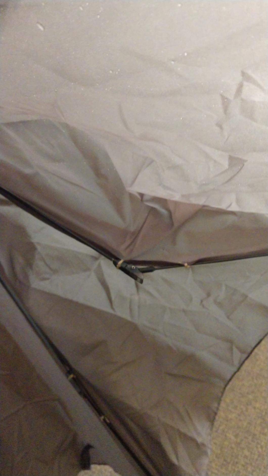 Ultralight Umbrella, Heavy-Duty, Wind-Resistant, Travel, Camping, Hiking, Commuting, Small, Grey customer photo 1