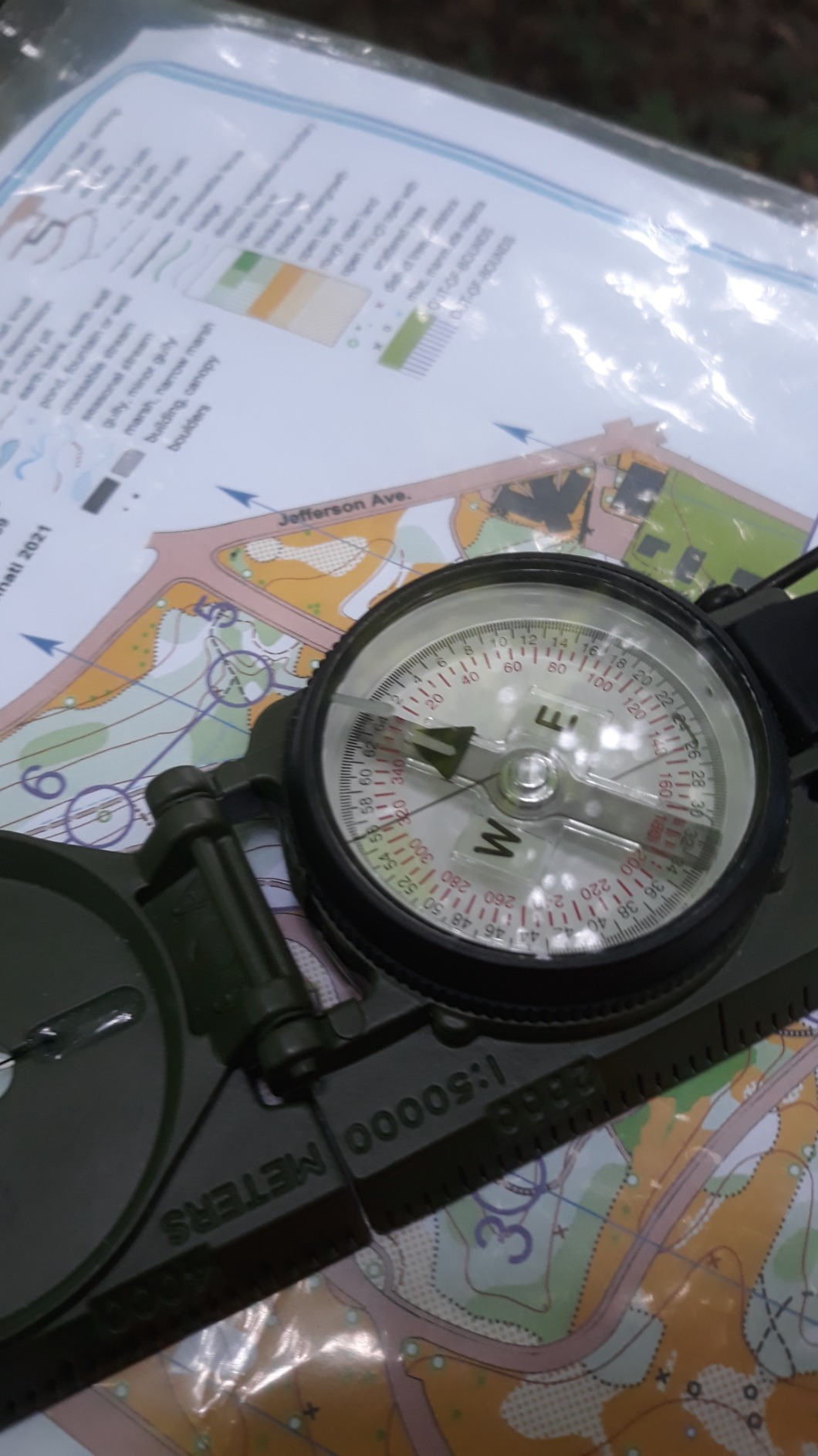 Cammenga Military Grade Phosphorescent Lensatic Compass, Made in USA | Military Compass, Waterproof, Sandproof and Shockproof customer photo 2