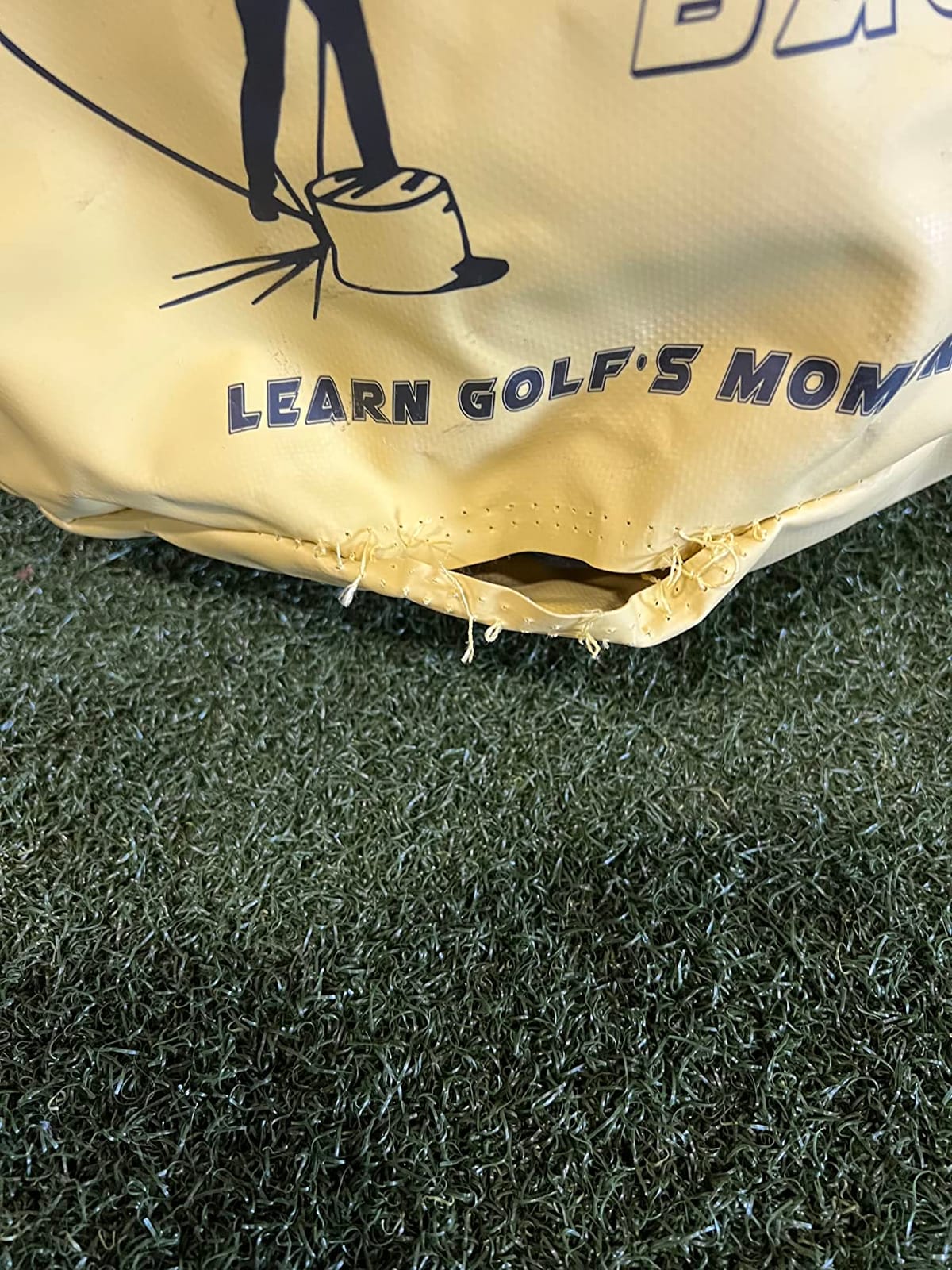 Impact Bag Golf Swing Trainer - Dr. Gary Wiren's Golf Training Aid and Practice Tool - Waterproof and Durable customer photo 2