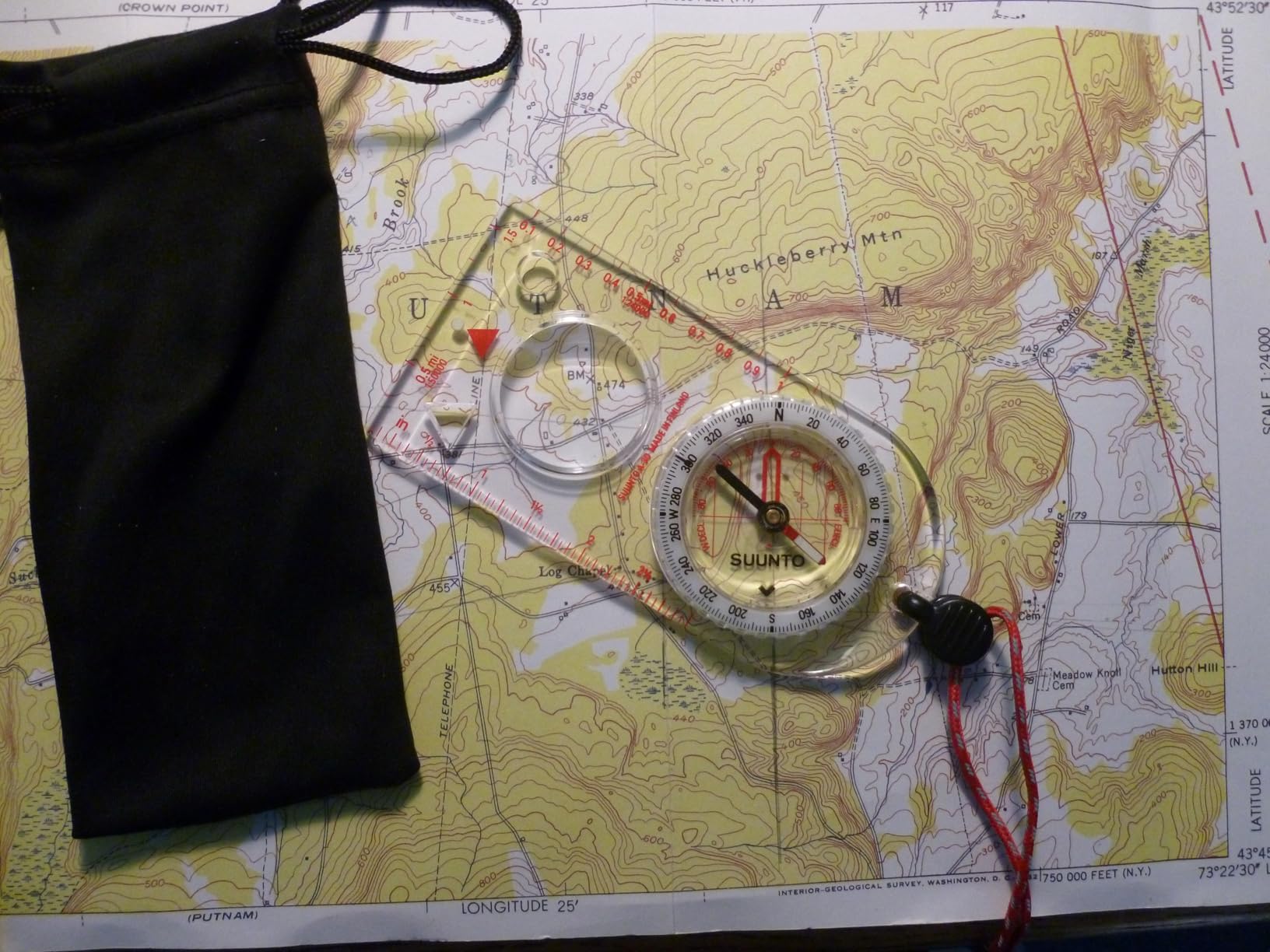 SUUNTO A-30 Compass: Compact, hiking compass with luminous markings in low light customer photo 2