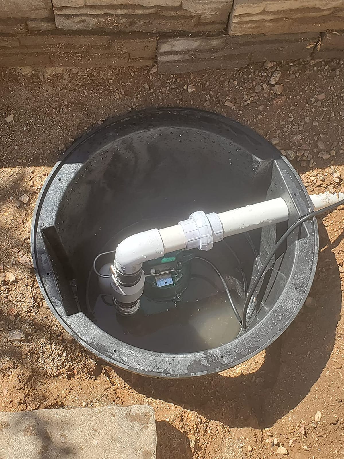 Zoeller M53 Mighty-mate Submersible Sump Pump, 1/3 Hp | LED Power Plug & 9' Cord - Vortex Impeller - Stainless Steel Hardware - Float Operated customer photo 2