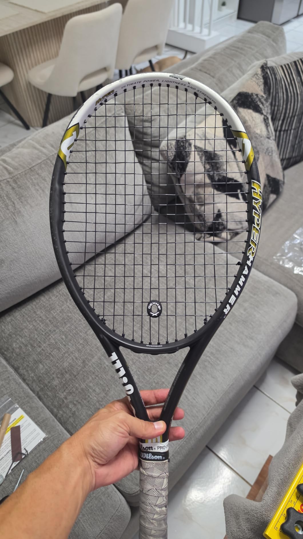 Klippermate Tennis Racquet / Racket Stringer customer photo 2