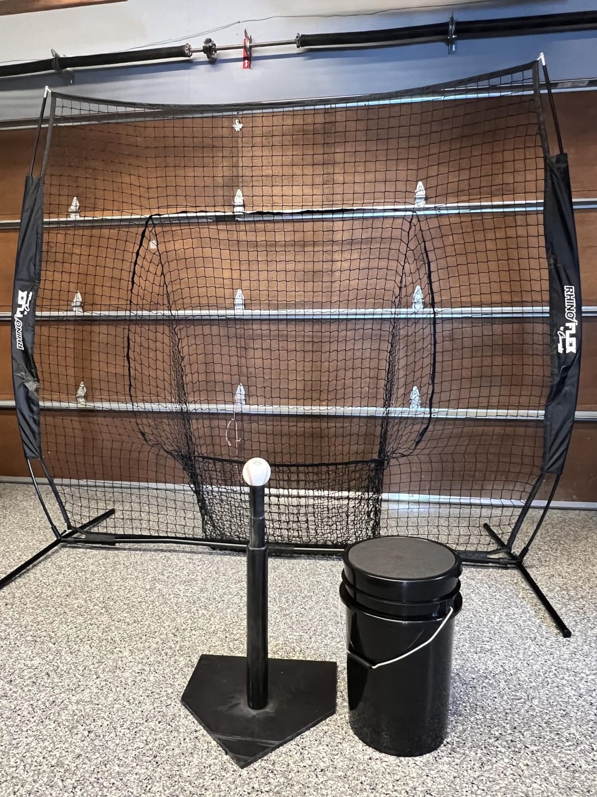 Champion Sports Deluxe Batting Tee - Adjustable Rubber Baseball & Softball Tee on Home Plate, Multiple Styles customer photo 1