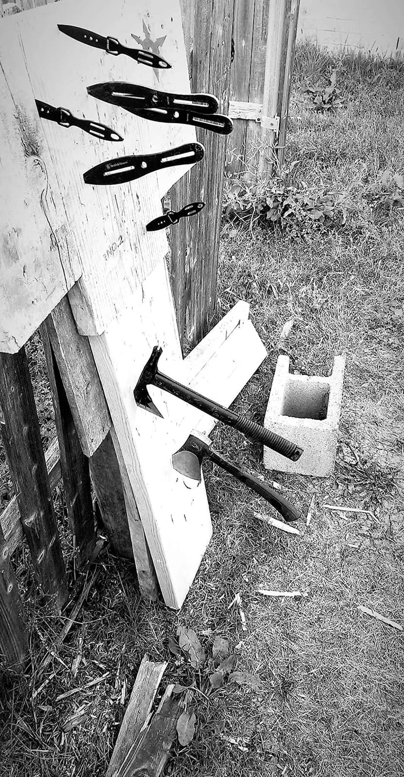 SOG Tactical Tomahawk- Throwing Hatchet, Versatile Survival Tactical Axe and Emergency Breaching Tool with Sheath (F01TN-CP) customer photo 2