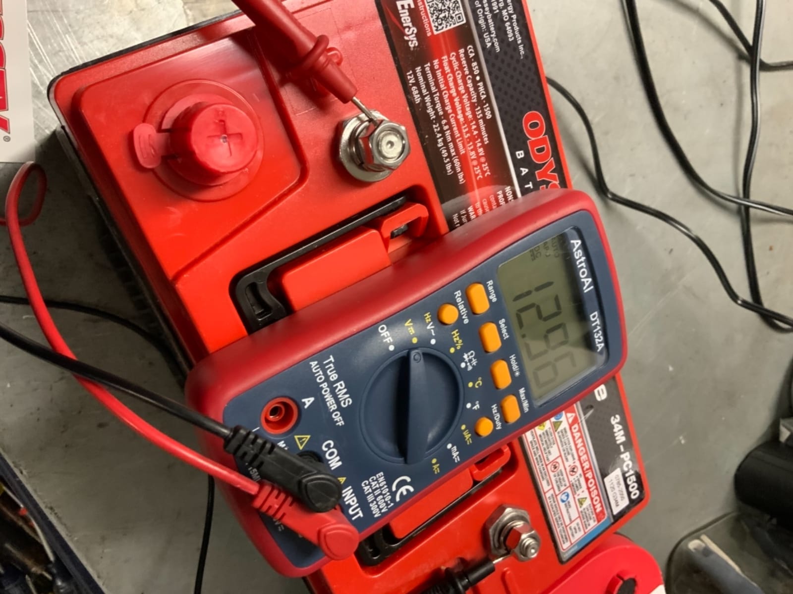 Odyssey 34M-PC1500ST-M TROLLING Thunder Marine Dual Purpose Battery customer photo 2