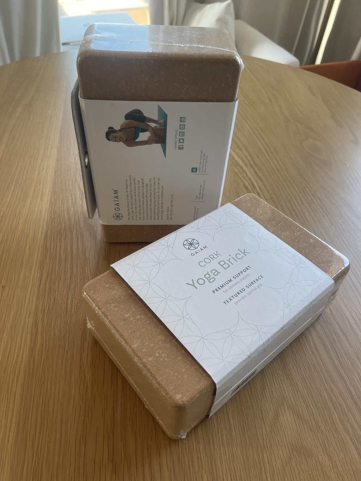 Gaiam Yoga Block, EVA Foam for Balance & Stretch | Latex-free EVA foam, beveled edges & non-slip grip. Improves alignment, balance, stability for yoga, Pilates & meditation customer photo 1