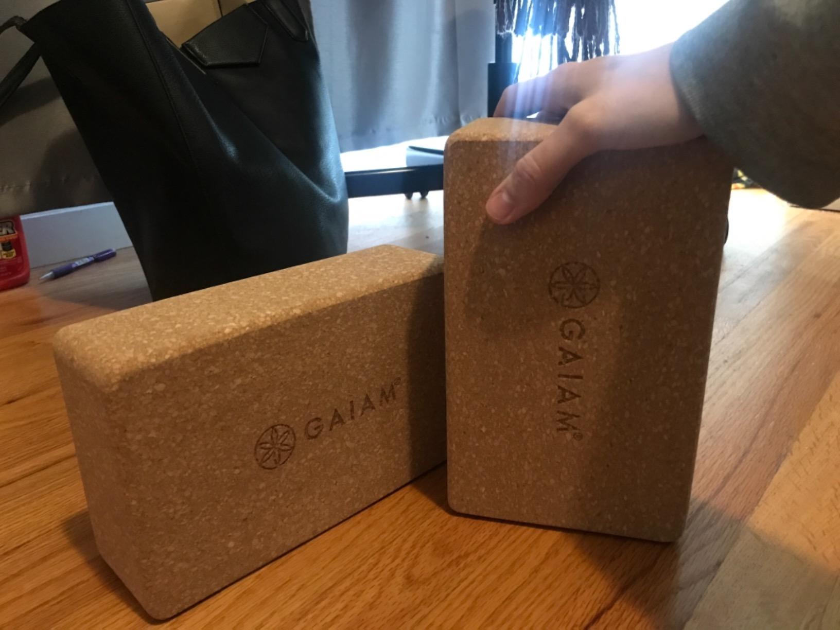 Gaiam Yoga Block, EVA Foam for Balance & Stretch | Latex-free EVA foam, beveled edges & non-slip grip. Improves alignment, balance, stability for yoga, Pilates & meditation customer photo 2