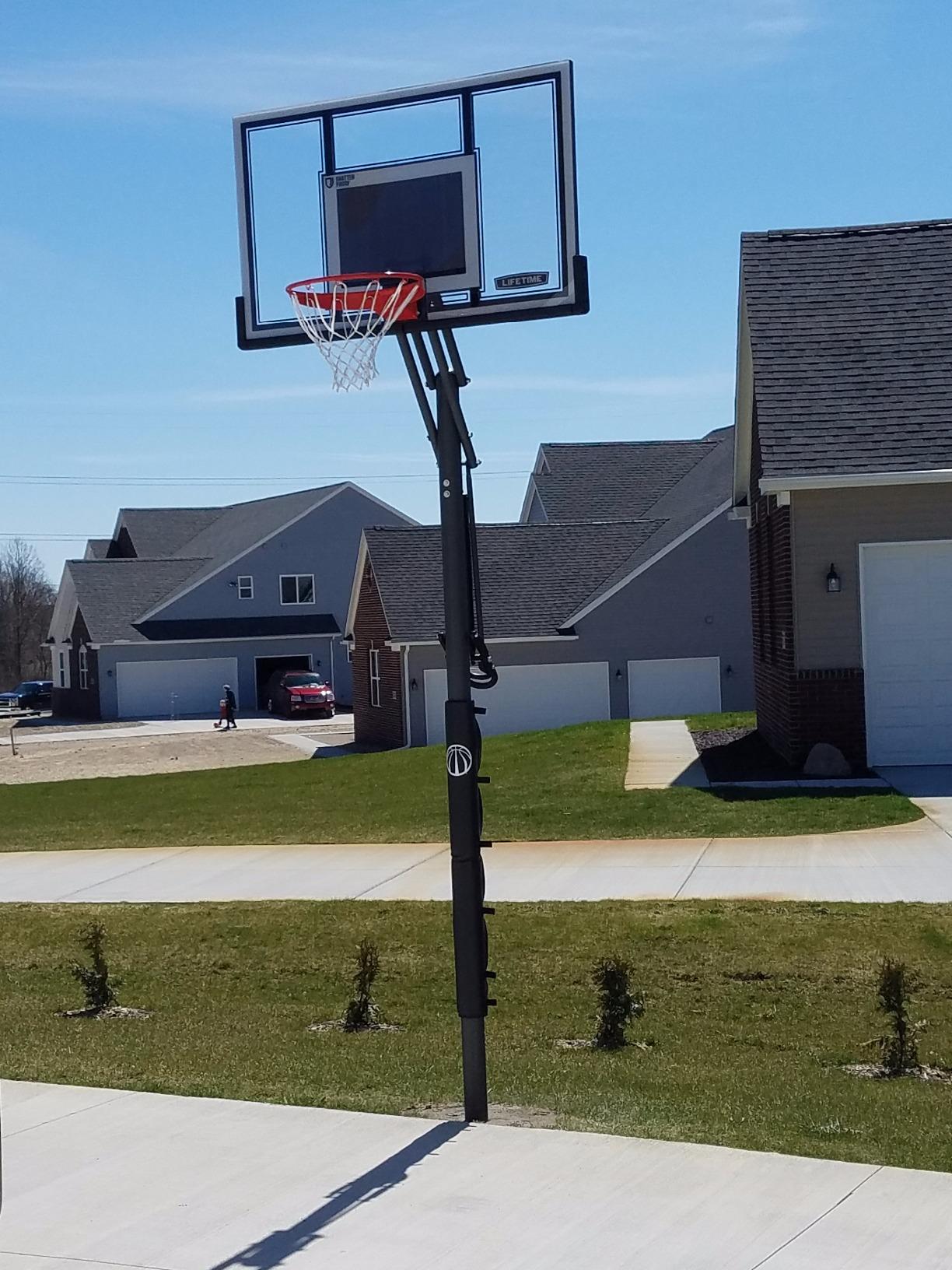 Lifetime Adjustable Basketball Hoop (54-Inch Polycarbonate) customer photo 2