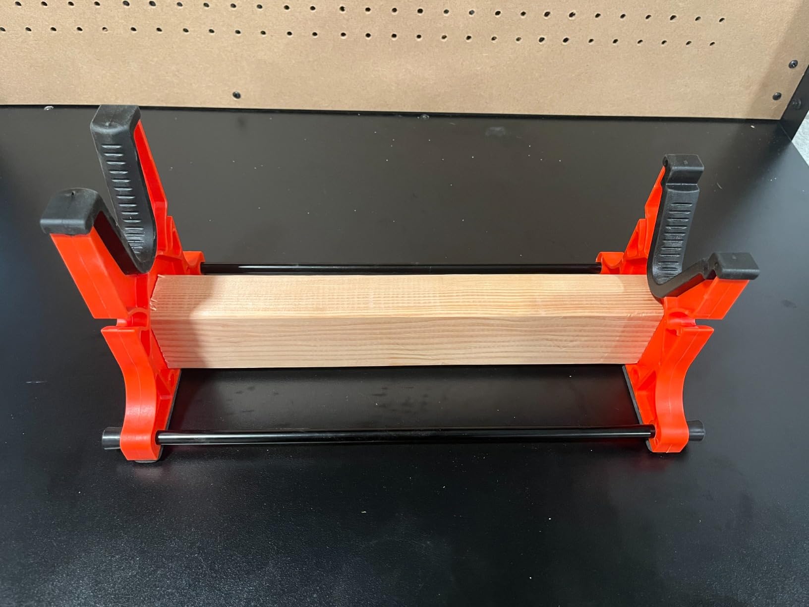 Hoppe's No. 9 Cleaning Cradle, Adjustable, Folds for Storage | Sets up in seconds, securely holds any long gun in rubber saddles customer photo 1