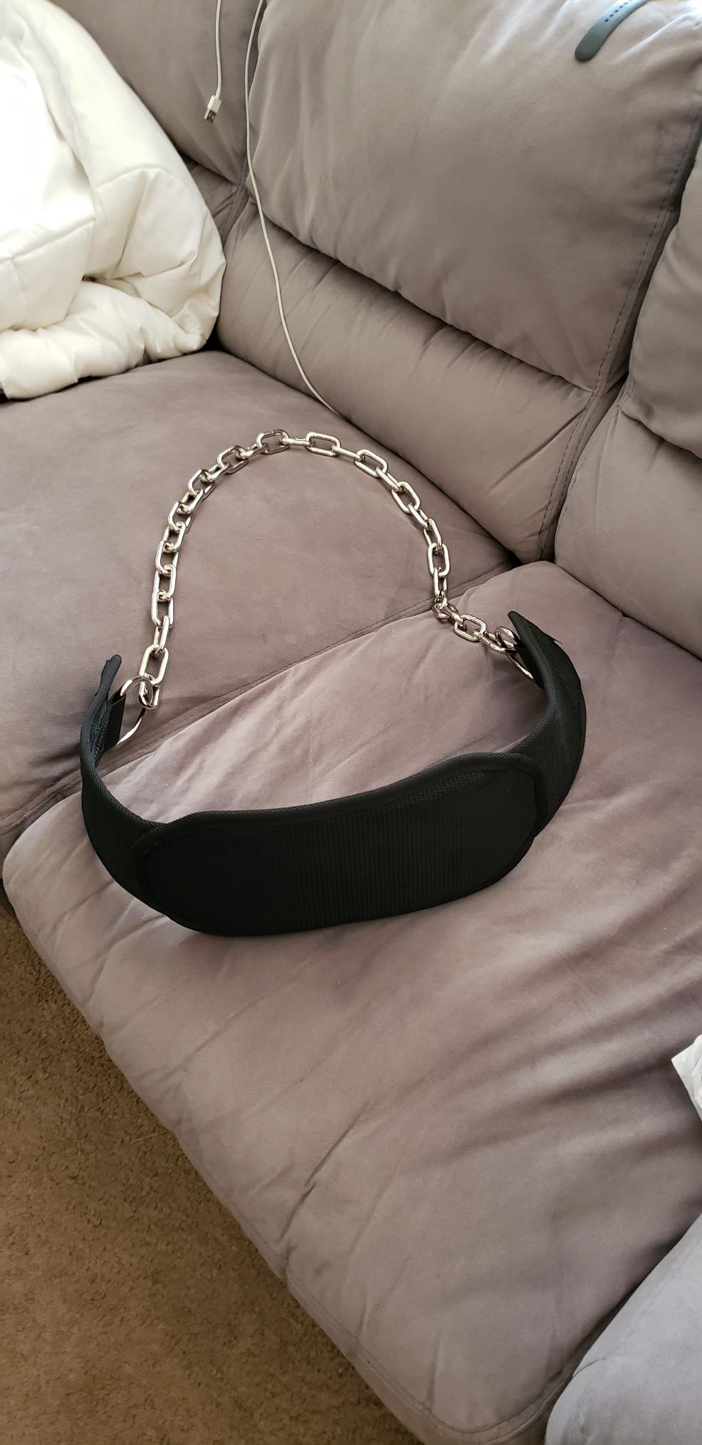 Harbinger Polypropylene Dip Belt with Steel Chain customer photo 1