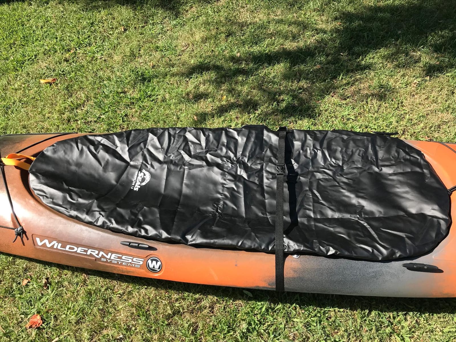 Seals Cockpit Seal Cover | Heavy Duty, Tear-resistant Cargo Cover Material, Waterproof, Storage & Transport Cover for Kayaks, Made in USA customer photo 1