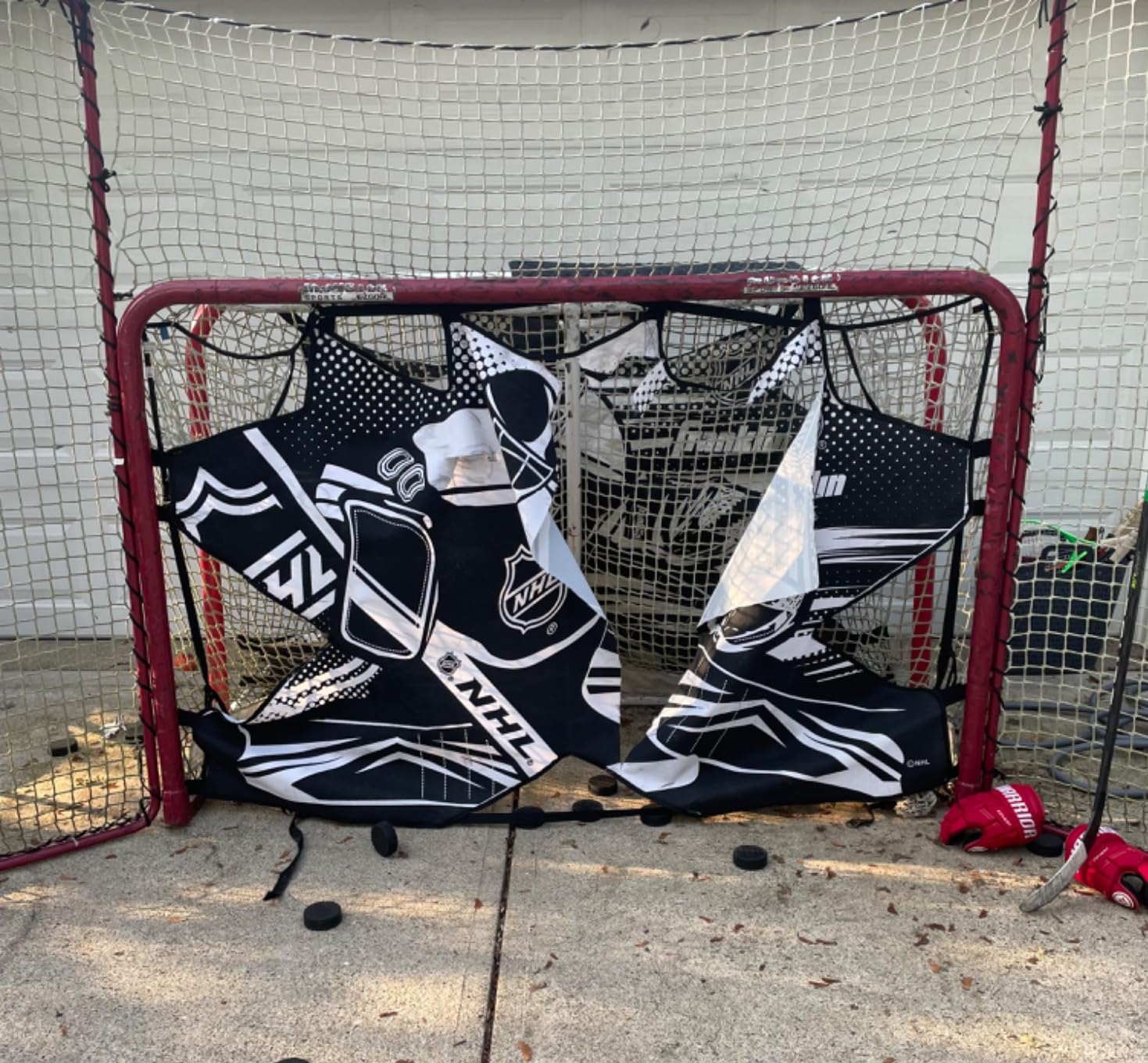 Franklin Sports NHL Shooter Tutor Goalie Shooting Target customer photo 1