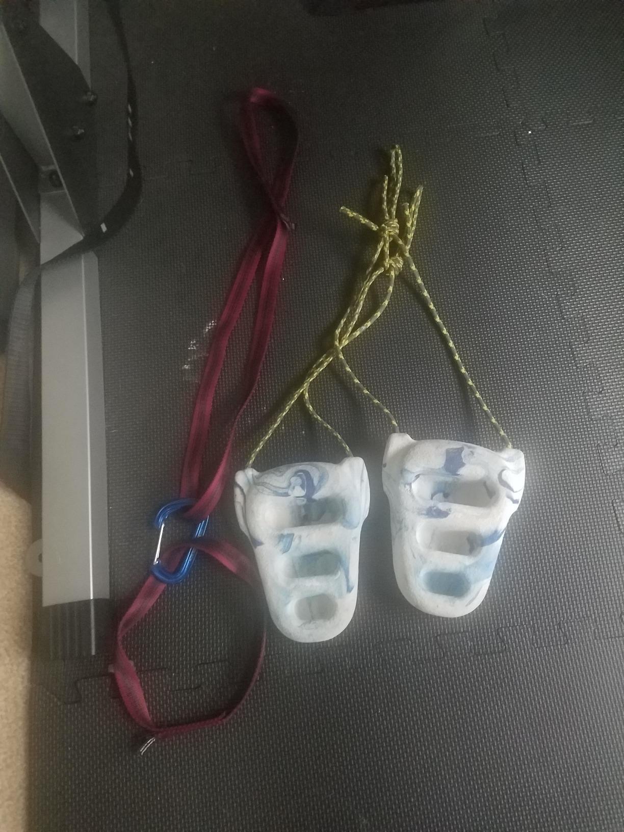 Metolius Rock Rings 3D Training Holds (Blue) customer photo 1