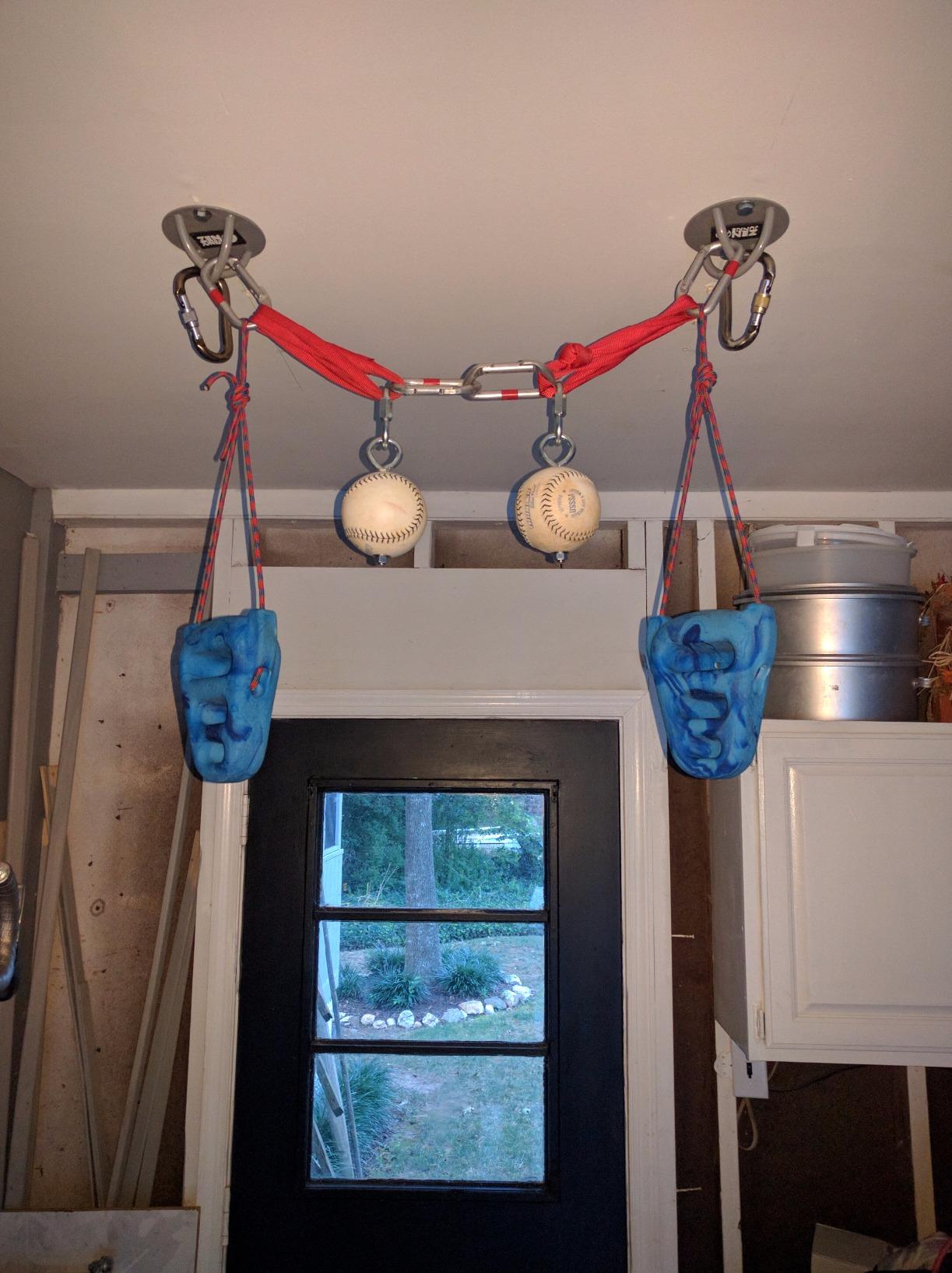 Metolius Rock Rings 3D Training Holds (Blue) customer photo 2