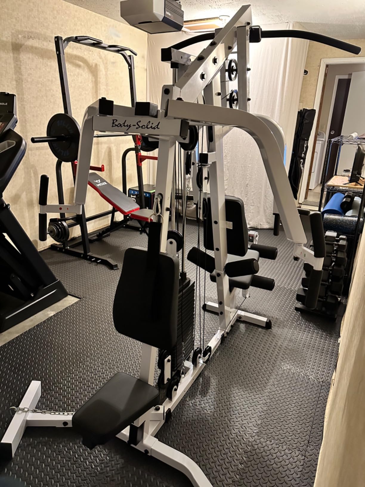 Body-Solid Multi-Station, Single Weight Stack Home Gym Machine, Arm & Leg Strength Training Functional Exercise Workout Station, 210lbs. Black Weight Stacks customer photo 2