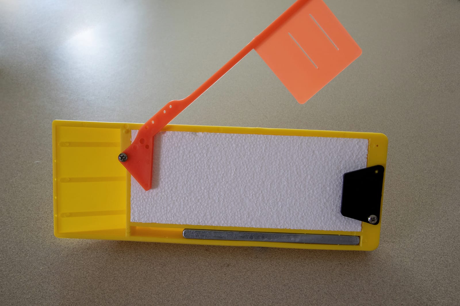 Off Shore OR12L Left Side Planer with Flag, Yellow, 9-1/2