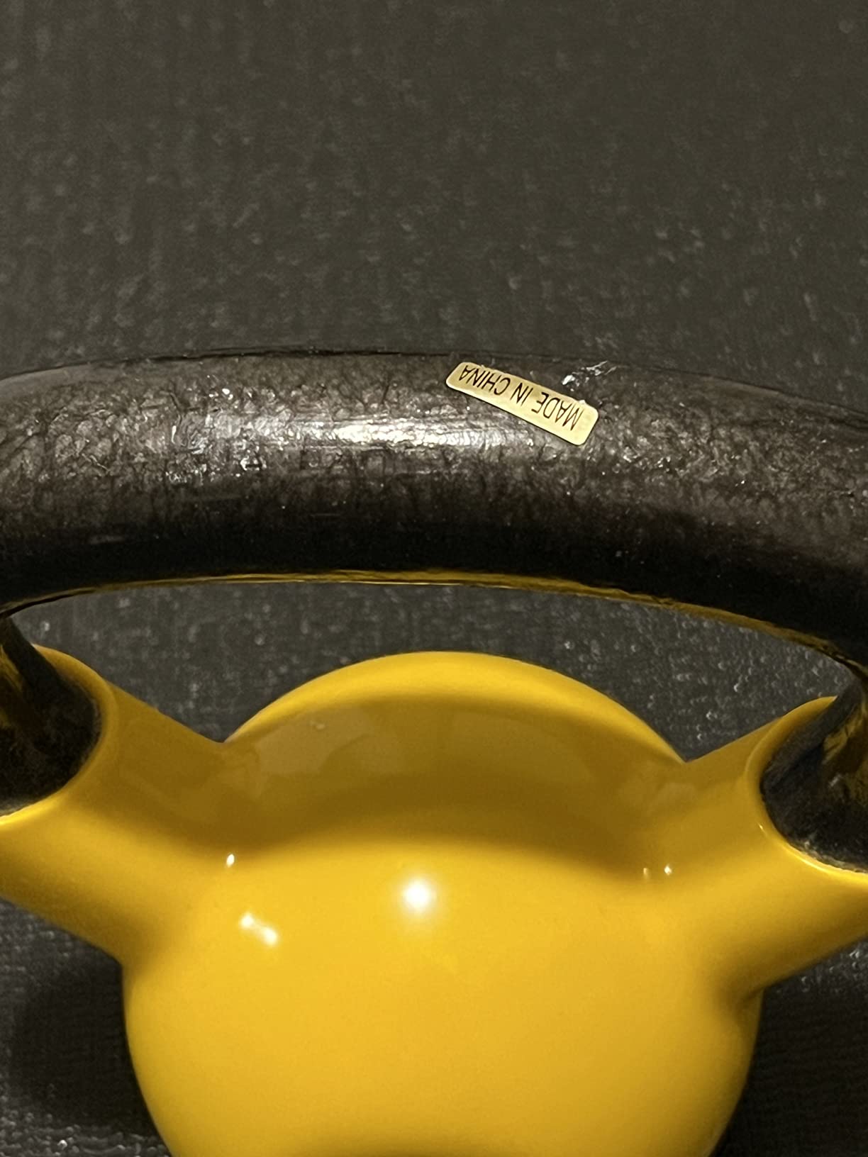 Sunny Health & Fitness Vinyl Coated Cast Iron Kettlebell 5-25 lb customer photo 1