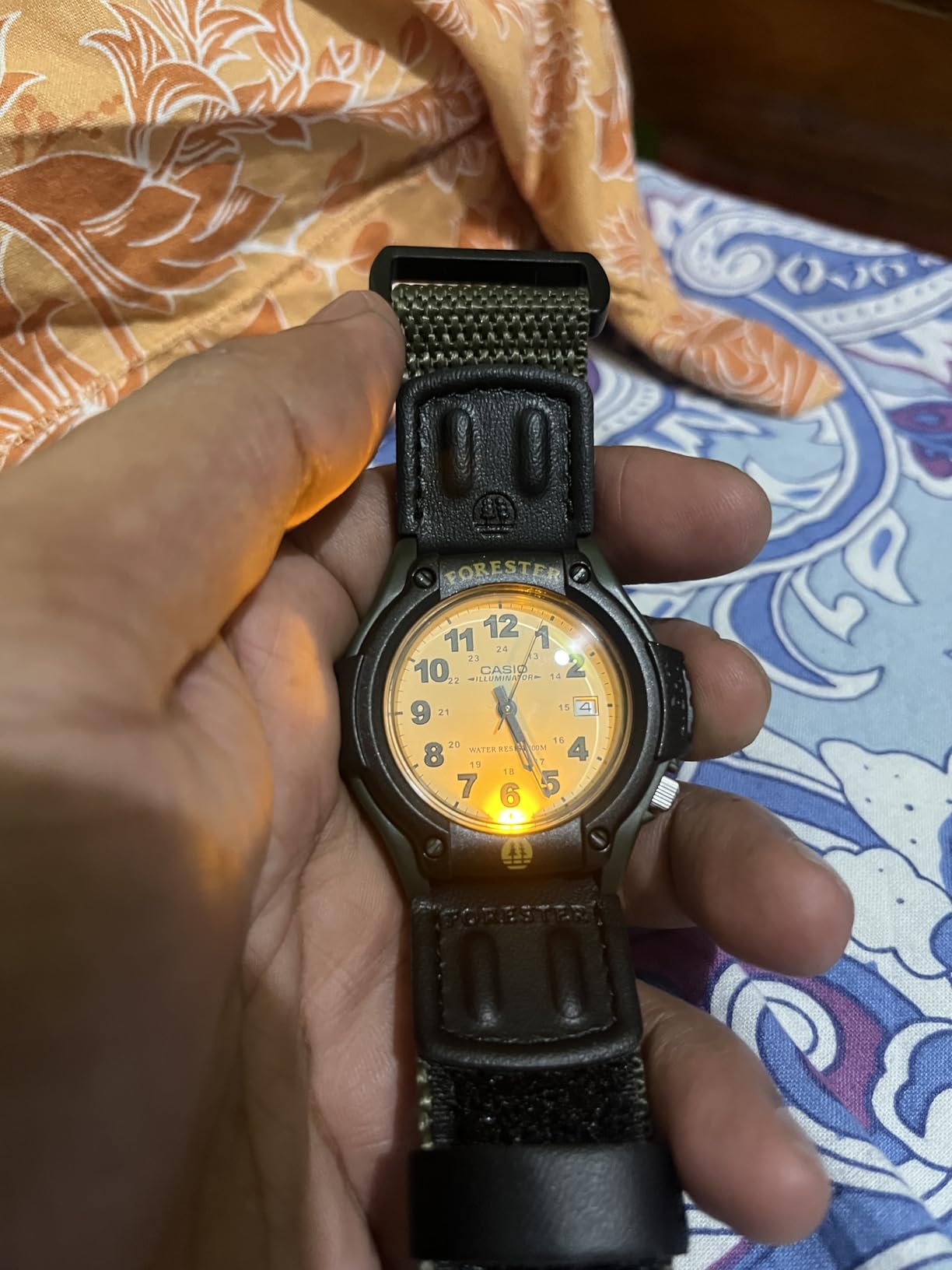 Casio FT500WC Series | Men's Analog Watch | 100 Meter Water Resistance | LED Light | Date Display | Leather/Cloth Band | Regular Time Keeping (HR, Min, SEC, PM, Date, Day) | 3 Year Battery customer photo 2