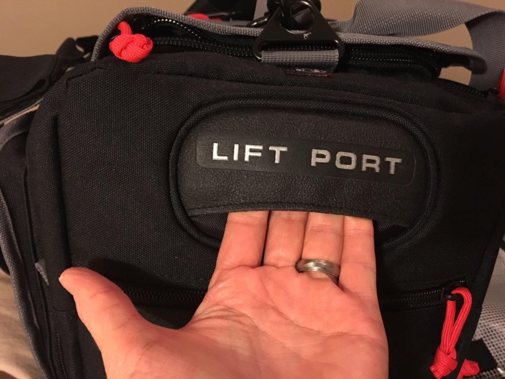 G.P.S. Medium Range Bag Black customer photo 2