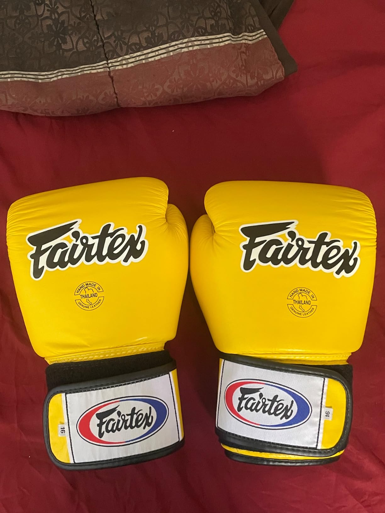 Fairtex BGV1 Muay Thai Boxing Training Sparring Gloves for Men, Women, Kids | Premium Quality, Light Weight & Shock Absorbent Boxing Gloves | Handcrafted in Thailand with premium cowhide leather customer photo 2