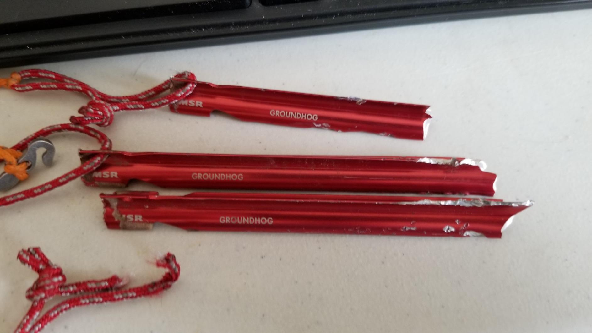 MSR Groundhog Tent Stake Kit customer photo 2
