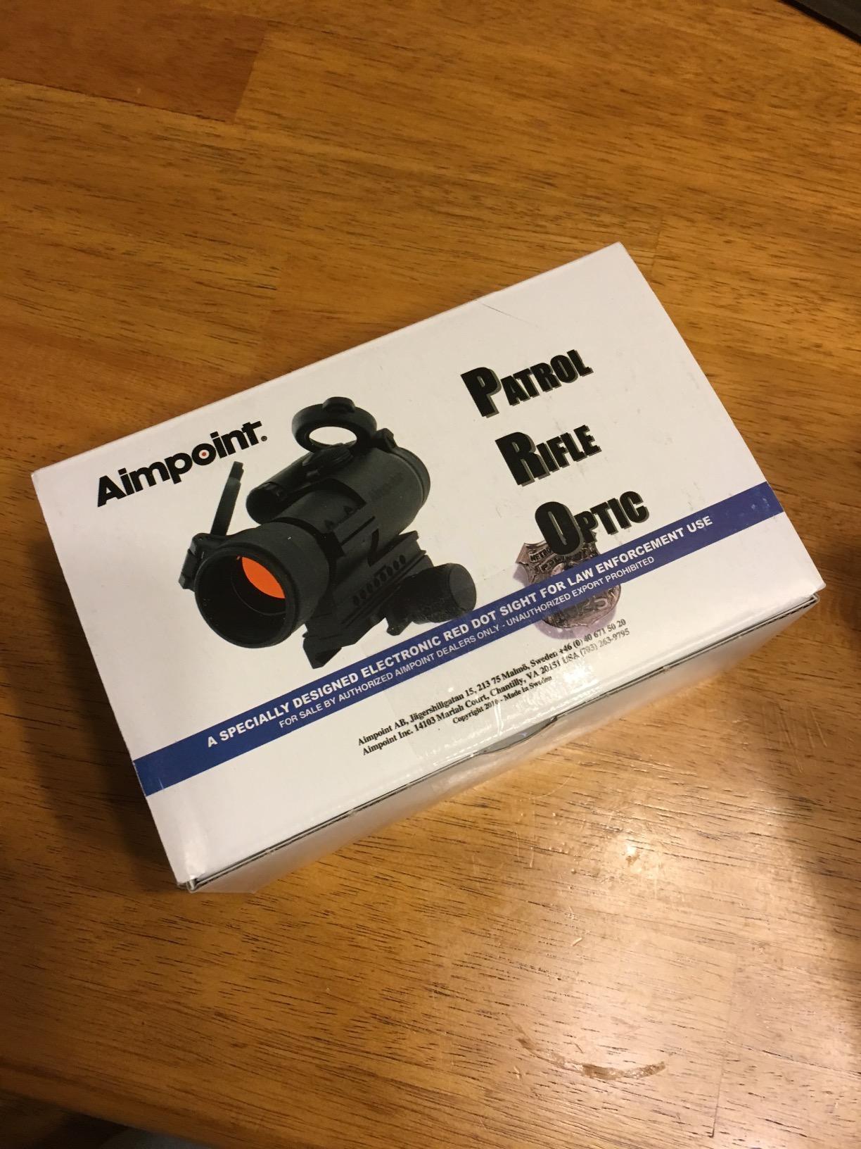 Aimpoint PRO Red Dot Reflex Sight with QRP2 Mount and Spacer - 2 MOA - 12841 customer photo 1