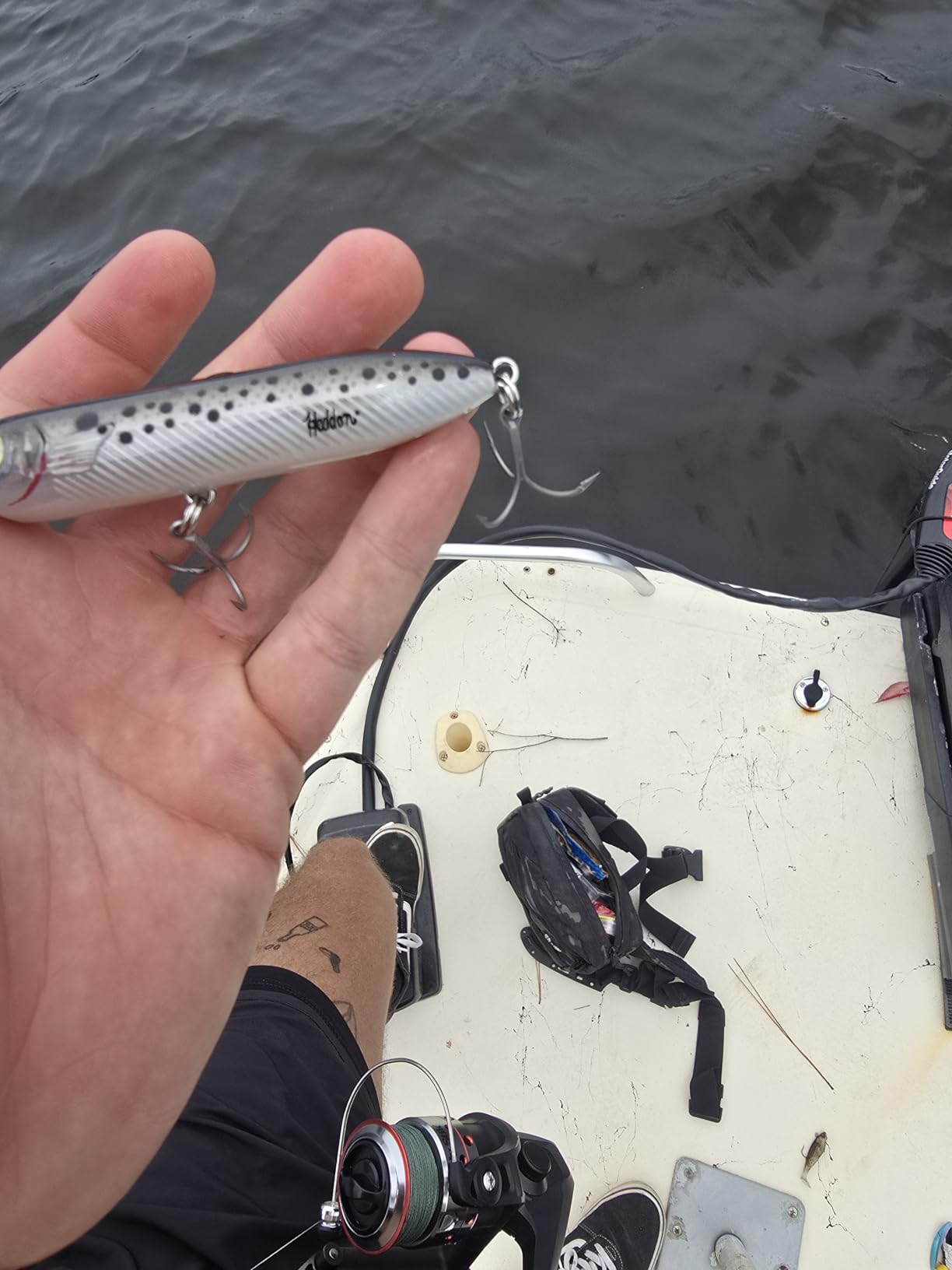 Heddon Chug'N Spook Popper Topwater Fishing Lure for Saltwater and Freshwater customer photo 2