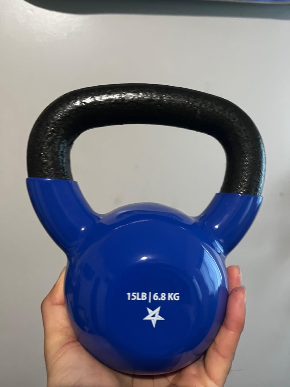 Yes4All Kettlebell, 5-100 LB Vinyl Coated Cast Iron Strength Training Kettlebells for Home Gym Exercises, Fitness, Full Body Workout Equipment, Push Ups, and Grip Strength customer photo 2