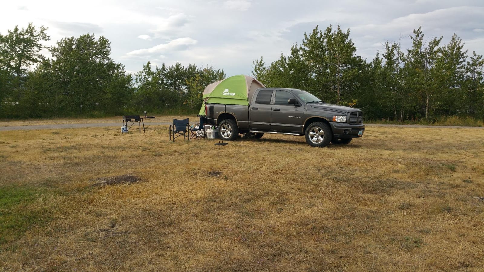 Napier Backroadz Truck Tent 13 Series | Pickup Truck Bed Camping Tent | Rainfly for Water Protection | Sturdy and Spacious 2-Person Truck Bed Tent | Easy 10-Minute Setup | Green/Gray customer photo 2