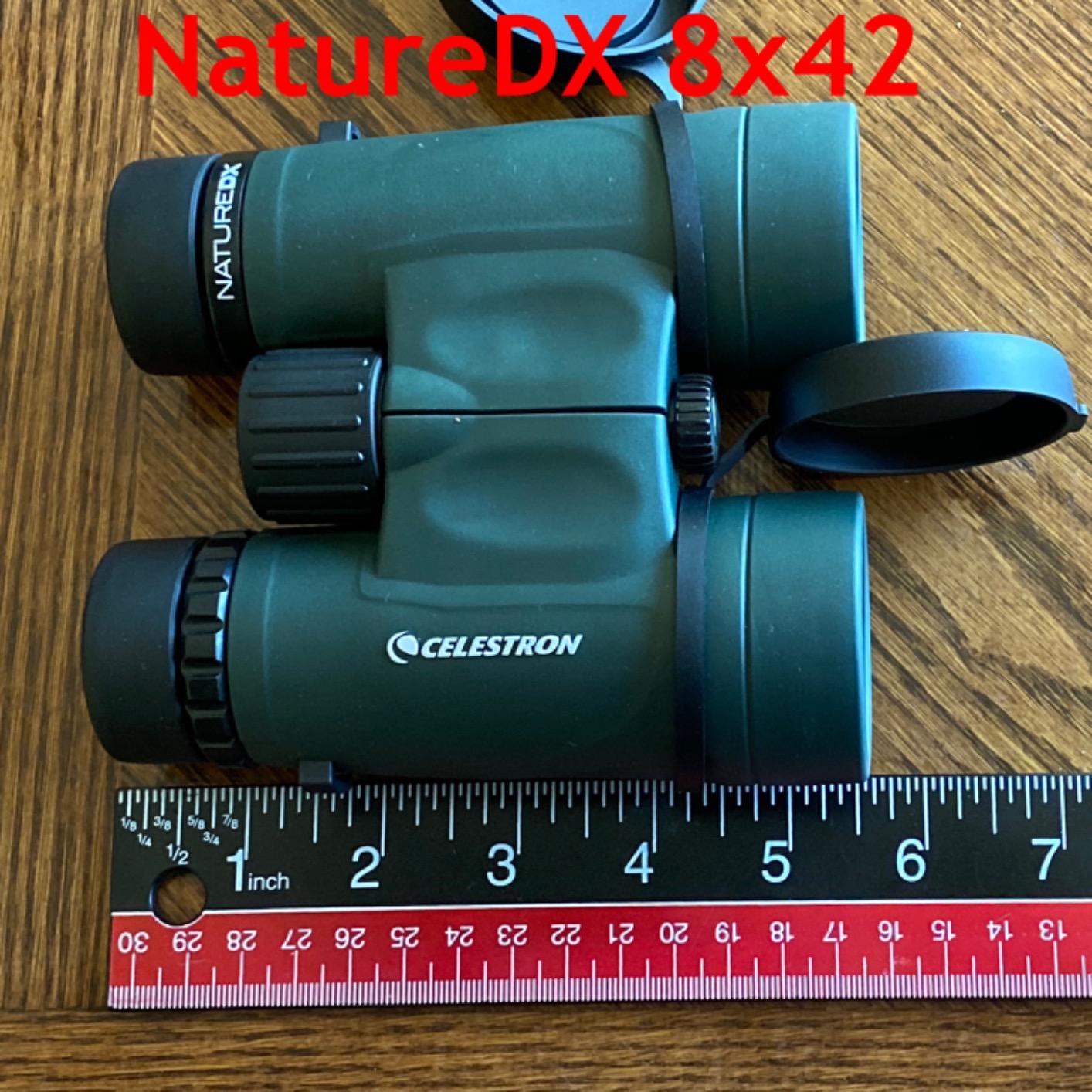 Celestron Nature DX 8x42 Waterproof Binoculars for Bird Watching & Outdoors | Phase-Coated BaK-4 Prisms, Bright Fully Multi-Coated Optics, 42mm Objective Lenses, Durable Rubber Armor customer photo 2