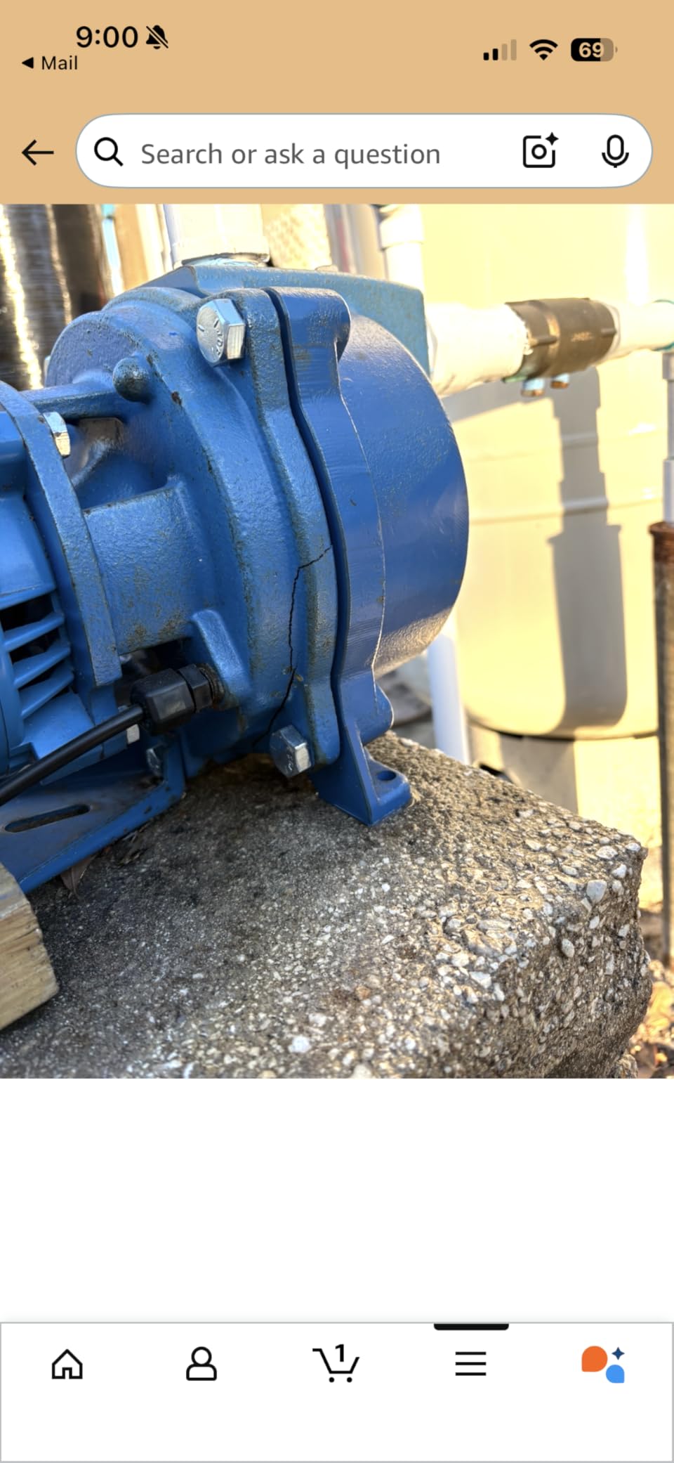 Goulds J10S Shallow Well Jet Pump customer photo 2