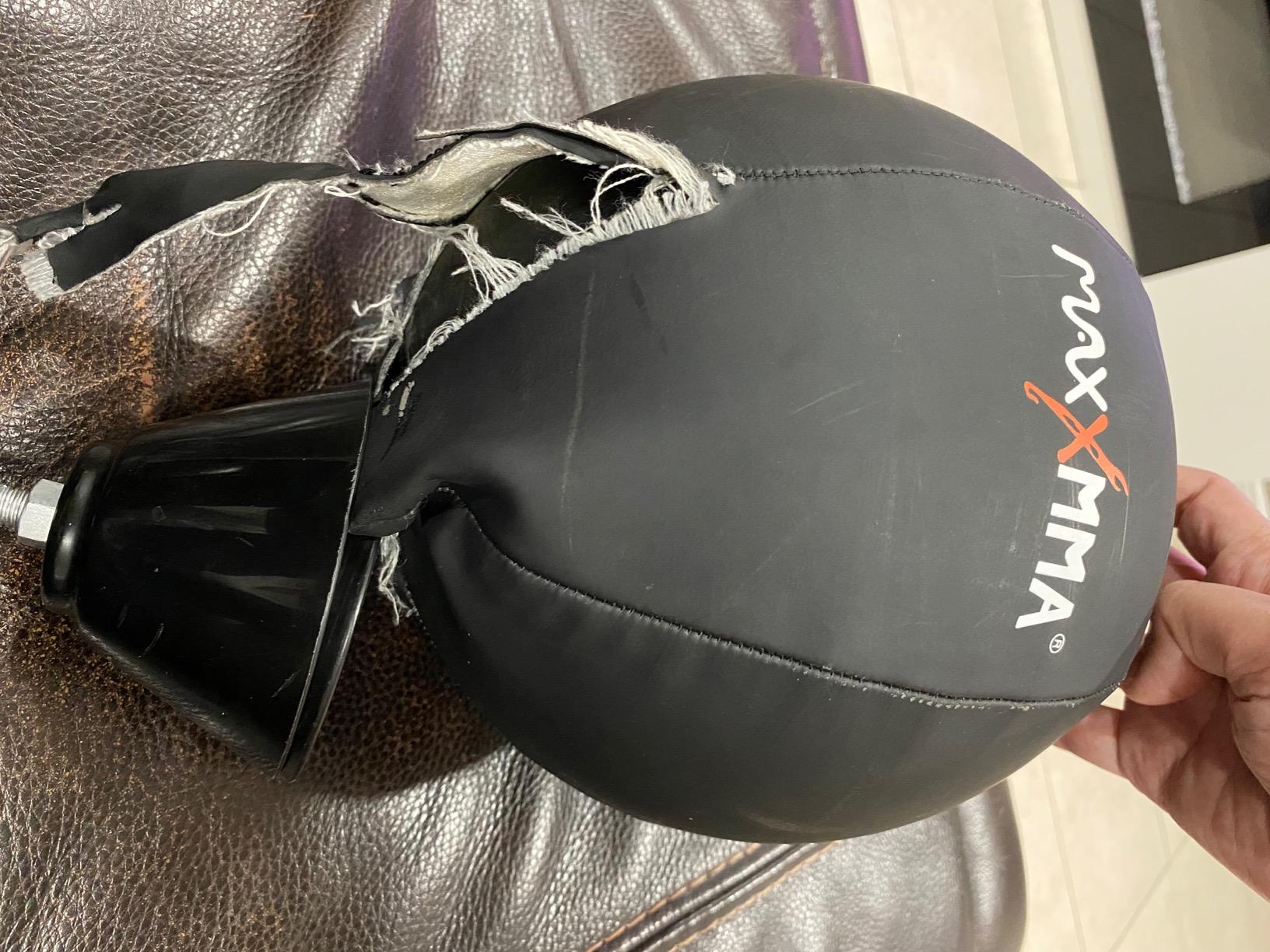 MaxxMMA Speed-Adjustable Freestanding Reflex Bag Kit customer photo 2