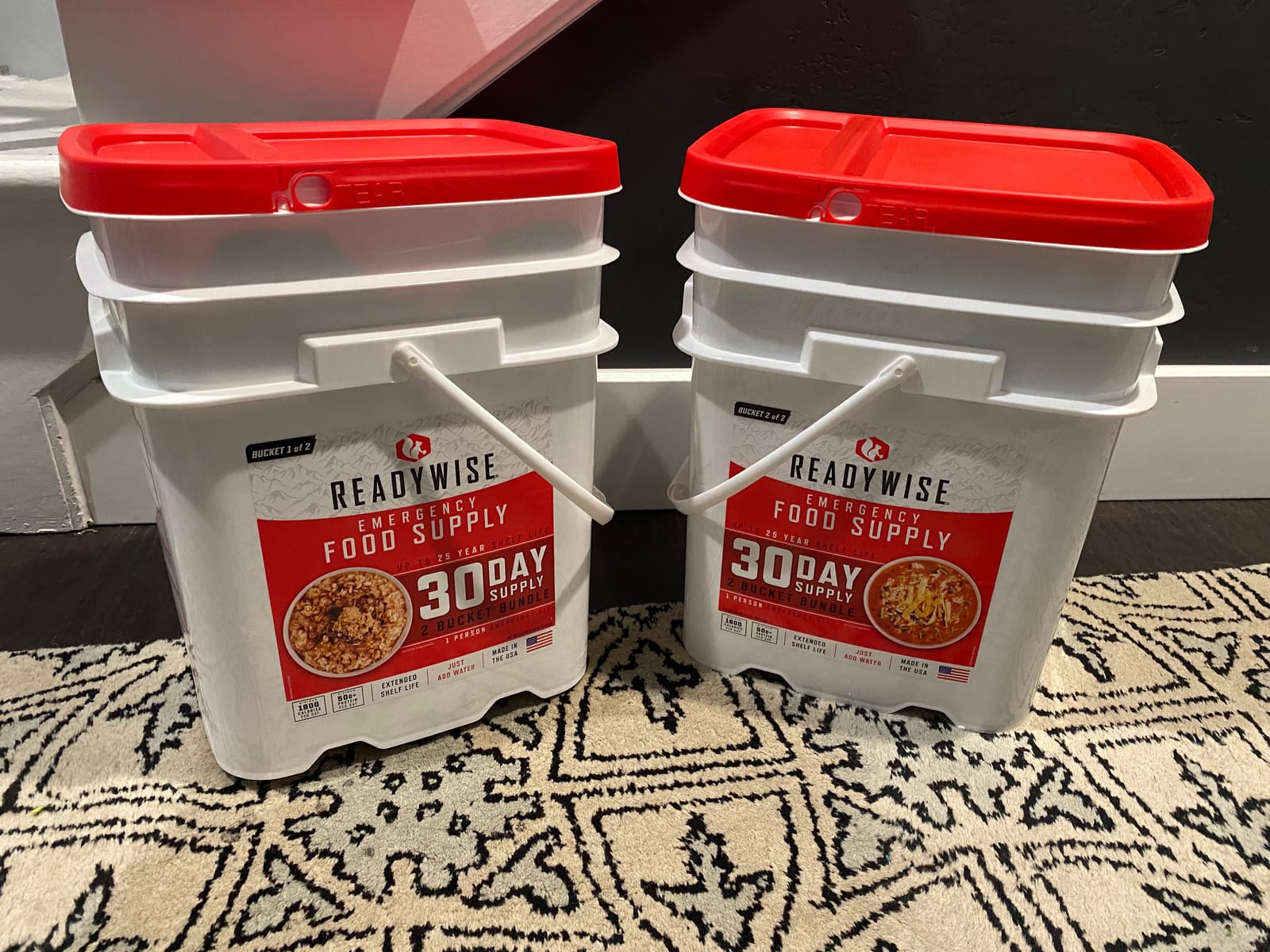 ReadyWise Emergency Food Supply - 72 Hour Survival Kit, 30 Servings of Protein Meals, Freeze Dried Food for Backpacking, Camping Essentials & Disaster Prepping Supplies, up to 25 Year Shelf Life customer photo 1